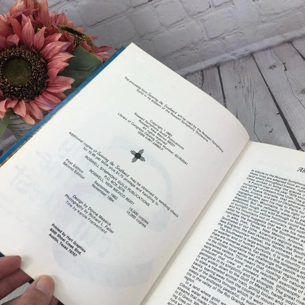 vintage savoring the southwest cookbook 1984
